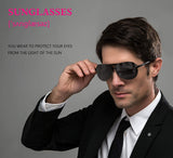 Polarized Sunglasses For Men Women Aviator-Vintage Oversized UV Driving Baseball