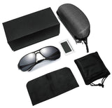 Classic Aviator Sunglasses for Men, Polarized Lens with UV400 Protection for Driving Fishing