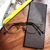 Modern Geometric Metal Alloy Slim Frame Clear Lens Hexagonal Prescription Glasses