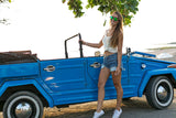 Bamboo Wood Sunglasses with Mirror Lens