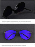 Mens Polarized Aviation Super light Flexible Frame Sunglasses S8716