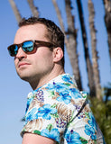 Polarized & Floating Wayfarer Style Bamboo Wood Sunglasses | Loudmouth Patriot