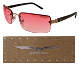 E8  Metal Wire Frame Sunglasses Rimless