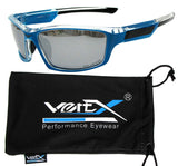 Polarized Neon Sunglasses Sport Cycling Running Outdoor & Microfiber Pouch