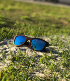 Polarized & Floating Wayfarer Style Bamboo Wood Sunglasses | Loudmouth Patriot
