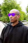 Classic Full Mirror Polarized Sunglasses, Revo Lens, Scratch Resistant, 100% UV Protection With Case