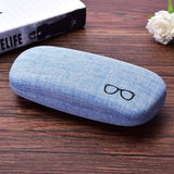 Linen Fabrics Ultra-Light Hard Myopia Eyeglasses Glasses Case