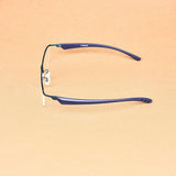 Lightweight Titanium Glasses for men Large Size Eyeglasses 56mm