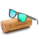New Wayfarer Polarized Sunglasses for Men Vintage Wood Sun Glasses Women Eyewear