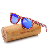 New Wayfarer Polarized Sunglasses for Men Vintage Wood Sun Glasses Women Eyewear
