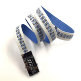 Fashion Reversible Golf Web Belt with Stainless Steel Buckle