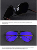 Men's Polarized Aviation Sunglasses Classic Driver Sun glasses S8718