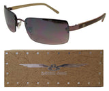 E8  Metal Wire Frame Sunglasses Rimless